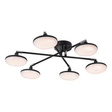 Rabalux - LED-Aufbauleuchte 6xLED/4W/230V 3000K schwarz