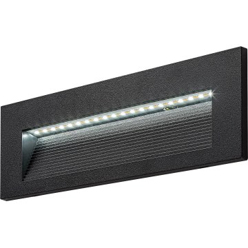 Rabalux - LED Außenwandleuchte LED/6W/230V IP65 schwarz