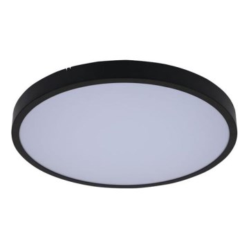 Rabalux - LED-Deckenleuchte für Badezimmer LED/12W/230V 3000/4000/6000K IP44 d 25,5 cm schwarz