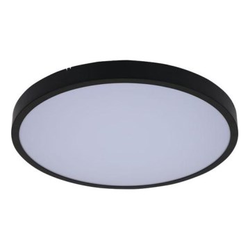 Rabalux - LED-Deckenleuchte für Badezimmer LED/18W/230V 3000/4000/6000K IP44 d 30,5 cm schwarz