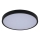 Rabalux - LED-Deckenleuchte für Badezimmer LED/18W/230V 3000/4000/6000K IP44 d 30,5 cm schwarz