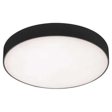 Rabalux - LED-Deckenleuchte für Badezimmer LED/24W/230V 2800K/4000K/6000K IP44 schwarz