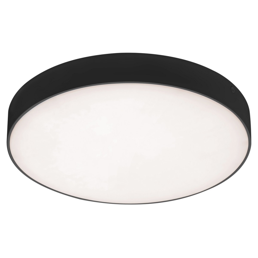 Rabalux - LED-Deckenleuchte für Badezimmer LED/24W/230V 2800K/4000K/6000K IP44 schwarz