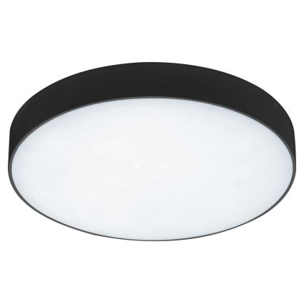 Rabalux - LED-Deckenleuchte für Badezimmer LED/24W/230V 2800K/4000K/6000K IP44 schwarz
