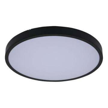 Rabalux - LED-Deckenleuchte für Badezimmer LED/24W/230V 3000/4000/6000K IP44 d 35,5 cm schwarz
