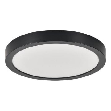 Rabalux - LED-Deckenleuchte für Badezimmer LED/30W/230V Ø 30 cm IP44 schwarz