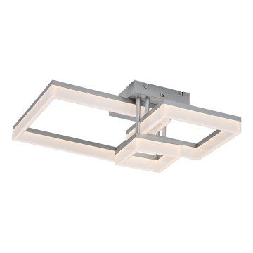 Rabalux - LED-Deckenleuchte LED/22W/230V 3000/4000/6500K matt Chrom 47x47 cm