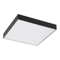 Rabalux - LED-Deckenleuchte LED/24W/230V 2800-6000K IP44 schwarz 30x30 cm