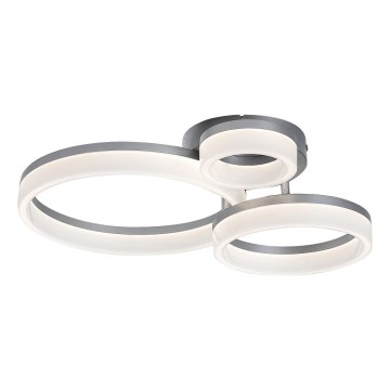 Rabalux - LED-Deckenleuchte LED/24W/230V 3000/4000/6500K 38x51 cm mattierter Chrom