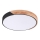 Rabalux - LED-Deckenleuchte LED/24W/230V schwarz/Eiche, Ø 41,5 cm