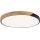 Rabalux - LED-Deckenleuchte LED/42W/230V 3000/4000/6500K schwarz/Eiche Ø 61 cm