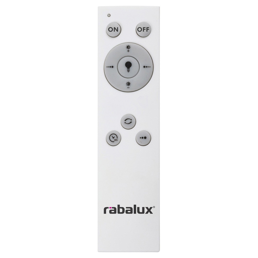 Rabalux - LED dimmbares Deckenleuchte LED/38W/230V 3000-6500K Weiß + Fernbedienung Ø 48 cm