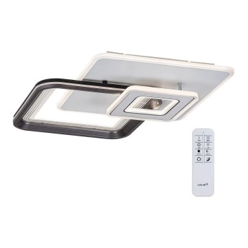 Rabalux - LED-dimmbare aufgesetzte Deckenleuchte 48W/230V 3000K/4000K/6000K + inkl. Fernbedienung 49,5x49,5 cm