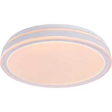 Rabalux - LED dimmbare Deckenleuchte LED/23W/230V 3000-6500K Ø 38,5 cm Weiß + Fernbedienung