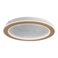 Rabalux - LED dimmbare Deckenleuchte LED/24W/230V 3000-6500K Ø 40 cm + Fernbedienung