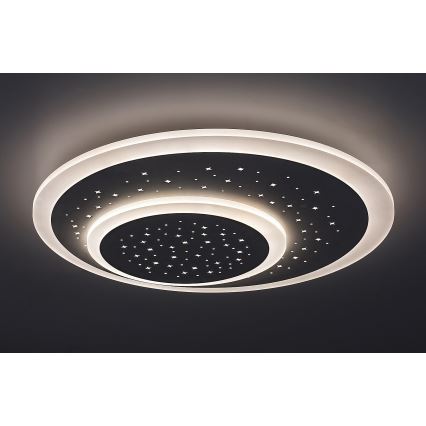 Rabalux - Dimmbare LED-Deckenleuchte LED/47W/230V 3000–6000K + Fernbedienung Ø 48 cm