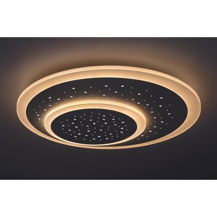 Rabalux - Dimmbare LED-Deckenleuchte LED/47W/230V 3000–6000K + Fernbedienung Ø 48 cm