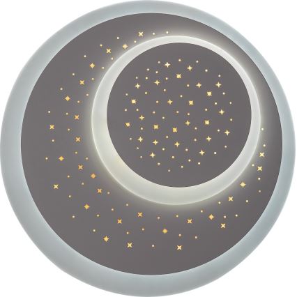 Rabalux - Dimmbare LED-Deckenleuchte LED/47W/230V 3000–6000K + Fernbedienung Ø 48 cm