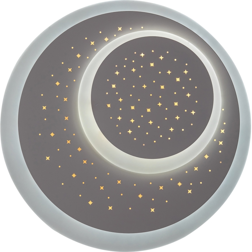 Rabalux - Dimmbare LED-Deckenleuchte LED/47W/230V 3000–6000K + Fernbedienung Ø 48 cm