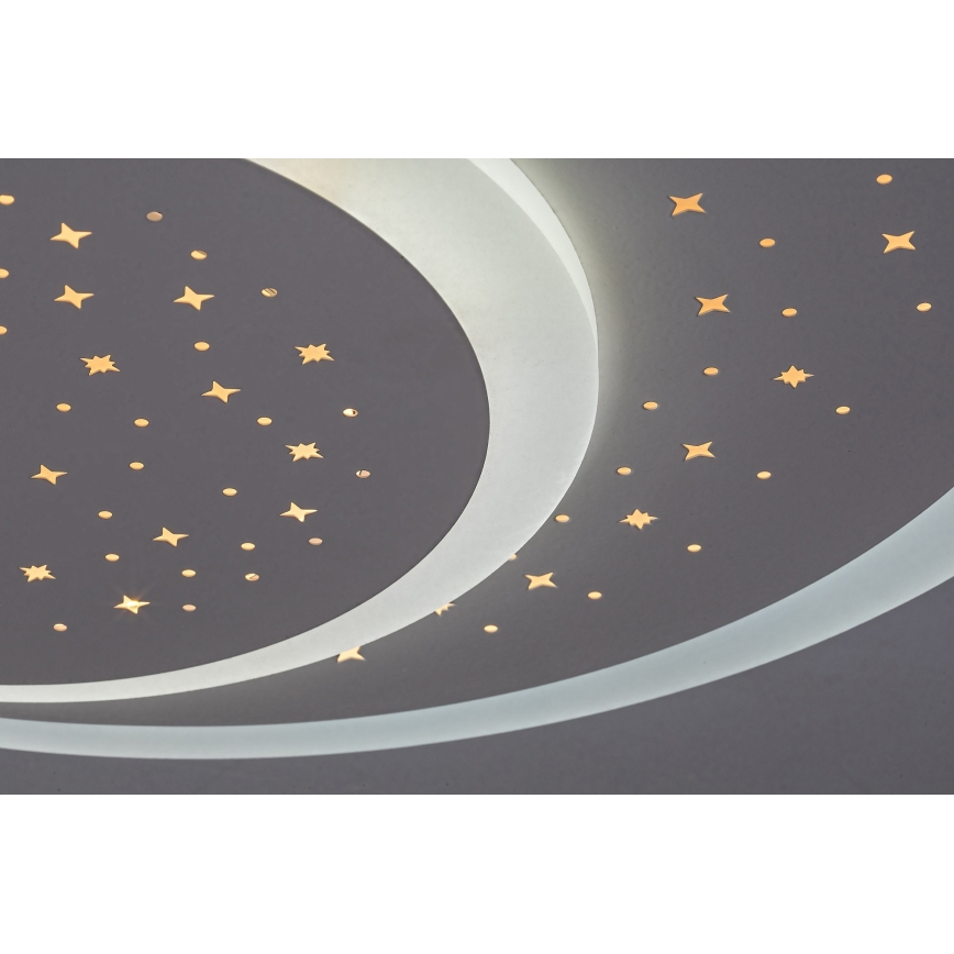 Rabalux - Dimmbare LED-Deckenleuchte LED/47W/230V 3000–6000K + Fernbedienung Ø 48 cm