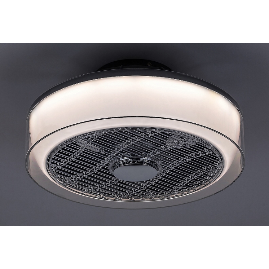 Rabalux - LED Dimmbare Deckenleuchte mit Ventilator LED/30W/230V + FB 3000-6000K