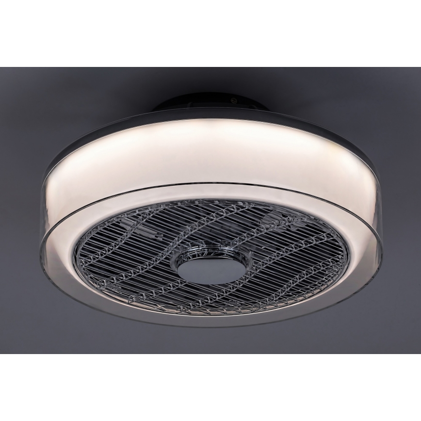 Rabalux - LED Dimmbare Deckenleuchte mit Ventilator LED/30W/230V + FB 3000-6000K