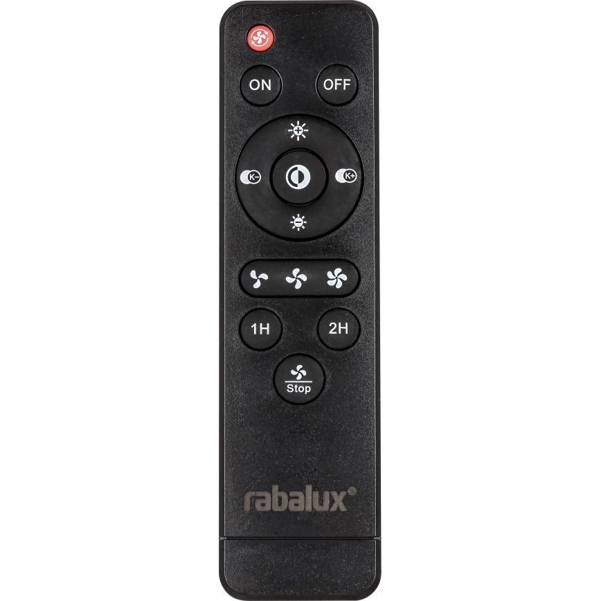 Rabalux - LED Dimmbare Deckenleuchte mit Ventilator LED/30W/230V + FB 3000-6000K