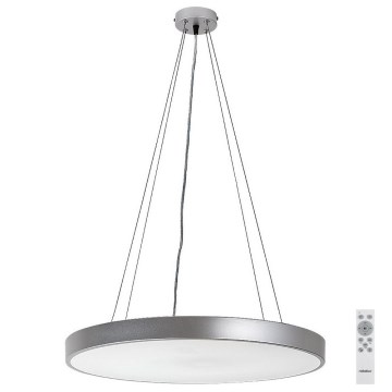 Rabalux - LED dimmbare Hängeleuchte an Kabel LED/60W/230V silber 3000-6000K + Fernbedienung