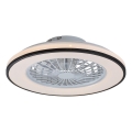 Rabalux - LED dimmbares Deckenleuchte mit Ventilator LED/48W/230V 3000-6500K + Fernbedienung