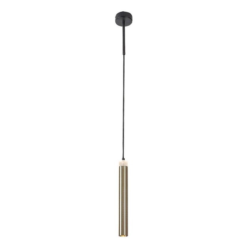 Rabalux - LED-Hängeleuchte an Schnur LED/10W/230V 4000K schwarz/golden