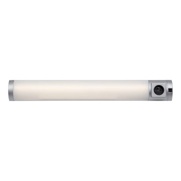 Rabalux - LED-Küchenunterbauleuchte mit Steckdose LED/8W/230V 4000K 68 cm silbern