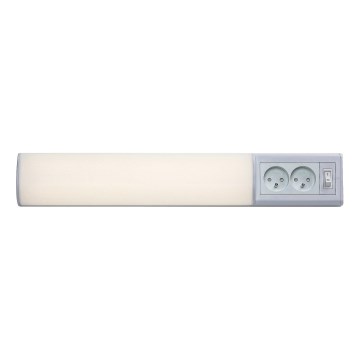 Rabalux - LED-Küchenunterbauleuchte mit Steckdosen LED/10W/230V 4000K 50 cm weiß
