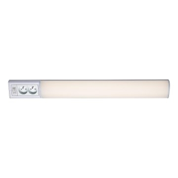 Rabalux - LED-Küchenunterbauleuchte mit Steckdosen LED/15W/230V 4000K 70 cm weiß