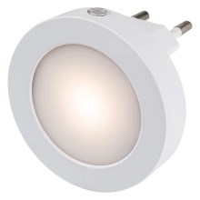 Rabalux - LED Nachtlicht mit Sensor LED/0,5W/230V d. 65 mm