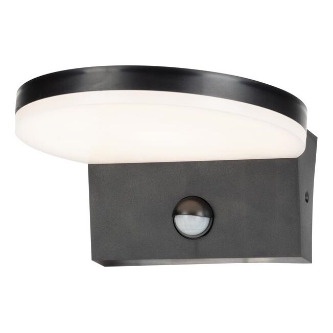 Rabalux - LED Outdoor-Wandleuchte mit Sensor LED/9W/230V 2700/4000/6500K IP54 schwarz