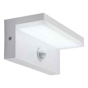 Rabalux - LED Outdoor-Wandleuchte mit Sensor LED/9W/230V 2700/4000/6500K IP54 weiß
