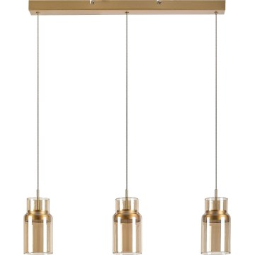 Rabalux - LED Pendelleuchte an Kabel LED/27W/230V 3000K goldfarben