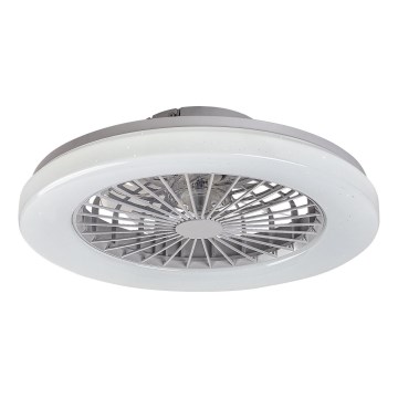 Rabalux - LED RGB dimmbares Deckenleuchte mit Ventilator LED/48W/230V 3000-6500K + Fernbedienung