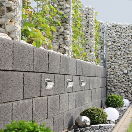 Rabalux - LED Solar-Wandleuchte mit Sensor IP44 1200 mAh