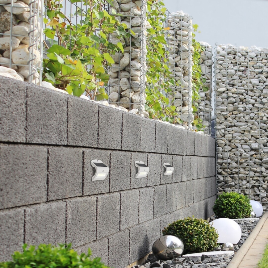 Rabalux - LED Solar-Wandleuchte mit Sensor IP44 1200 mAh