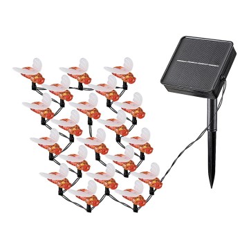 Rabalux - LED-Solarlichterkette 20xLED/0,06W/1,2V IP44 600 mAh