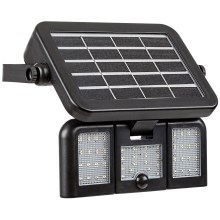 Rabalux – LED-Solarstrahler mit Sensor LED/9,6W/3,7V IP44