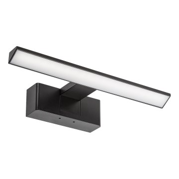 Rabalux - LED-Spiegelleuchte für Badezimmer LED/6W/230V IP44 30 cm schwarz