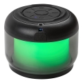 Rabalux - RGB Tischlampe mit Lautsprecher RGB/3W/3,7V 500mAh