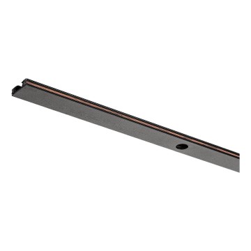 Rabalux - Schienensystem einphasig 1 m + 2x Ende Verbinder schwarz