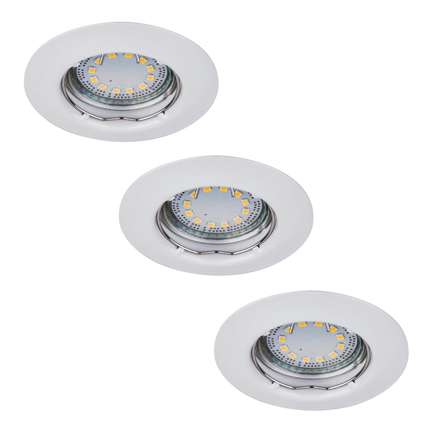 Rabalux - SET 3x LED-Einbauleuchte 3xGU10/3W/230V IP40