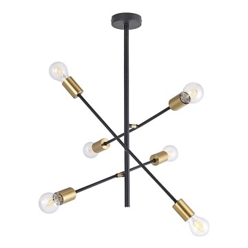 Rabalux - Stange-Kronleuchter 6xE27/15W/230V