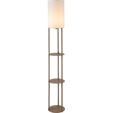 Rabalux - Stehleuchte mit Ablagen 1xE27/40W/230V beige