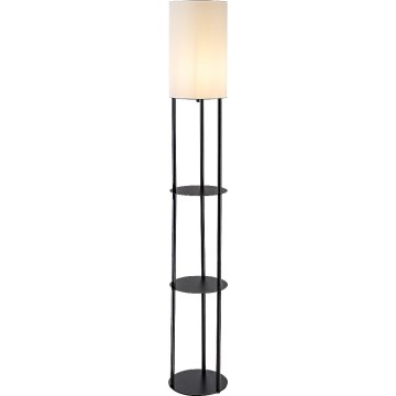 Rabalux - Stehleuchte mit Ablagen 1xE27/40W/230V schwarz