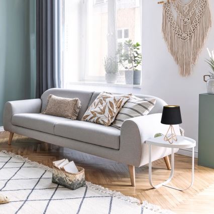 Rabalux - Tischlampe 1xE14/40W/230V schwarz/gold